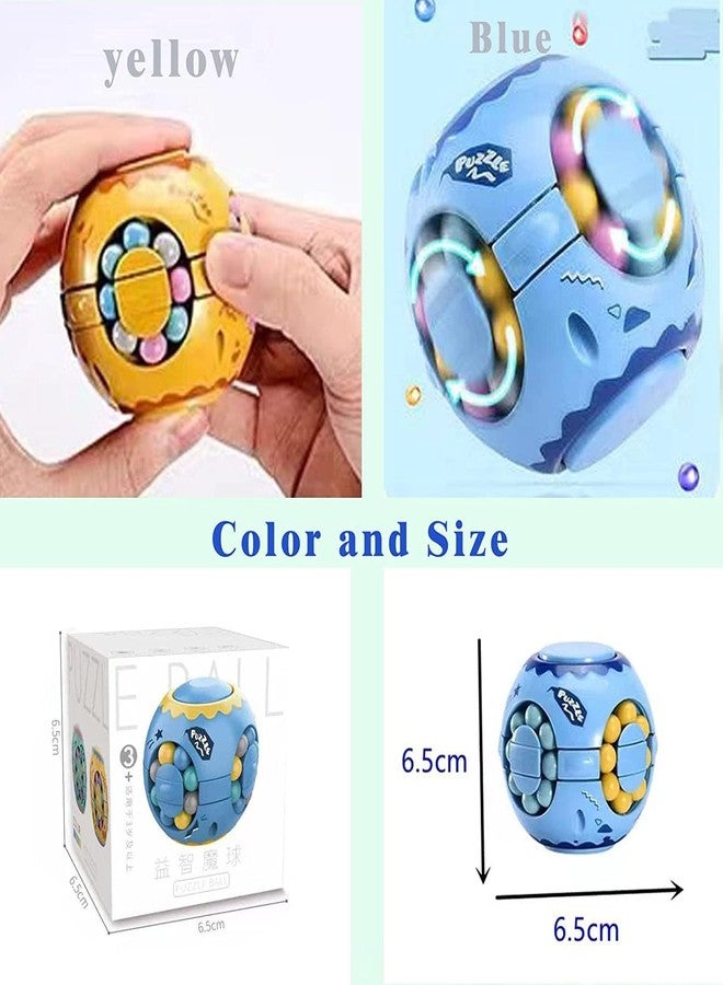 DECODAZZ Infinity Cube Fidget,Rotating Cube,Sensory Toy,Stress Relief Toy,Rotating Magic Beans,Sensory Toys,Creative Educational Toy for Children, Adults - Image 4